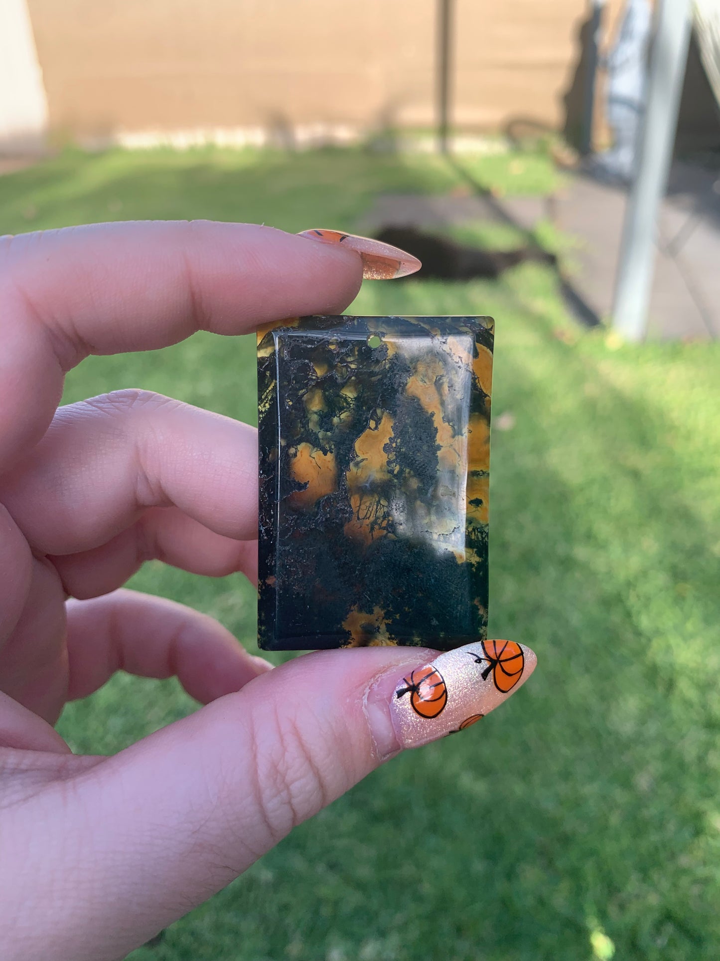 Moss Agate Pendant